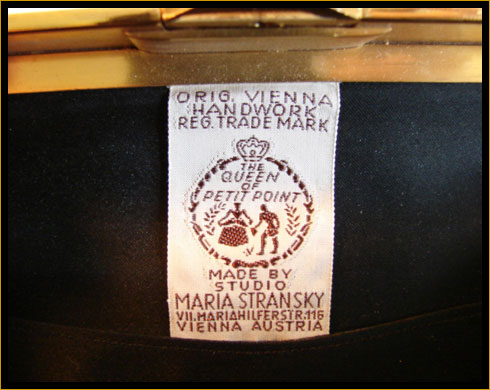 Petit Point bags - Petit Point Maria Stransky